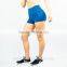 Hot Sale Blue Women's Shorts New Style High Waist Workout Shorts OEM Gym Shorts