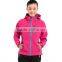 Customized Design High Quality Waterproof Woman Softshell Jackets