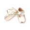 Baby hard sole leather baby shoes walking T bar shoes prewalker