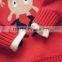Red 3d reindeer knitted christmas jumper for children