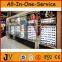 Wall mount sunglasses display cabinet for optical shop
