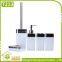 Factory Price Modern White Bathroom Set For Hotel