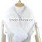YR372 White Fox Real Fur Collar/Detachable Natural Fur Collar