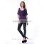 Handmade printed best sell women's sheer t shirt
