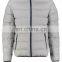 men 100%polyester white down jacket