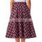 Kate Kasin Women's Vintage Fashion Grid Pattern Plaid A-Line Skirt KK000495-1