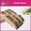 3.5cm embroidered ribbon trims polyester woven jacquard ribbon trim floral