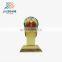high quality custom replica painted gold plating award trophy