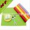 Colorful printing pp table placemat / pvc placemat