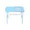 Customized logo adjustable zinc alloy square folding dining table set