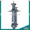 Vertical submersible pump slurry hydraulic