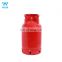 China supplier container 12.5kg lpg gaz cylinder for sale MN brand butane