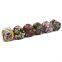 D40mm& H39.5mm Zinc alloy smoke grinder flat pattern tobacco accessory with 4-layer and colorful logo for tobacco, cigarette,smoking