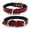 Durable Double Layer Leather Pet Collar Comffortable Leash Training Dog Rope Pet Neck Chain Pet Supplies