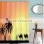 New Design Digital Printing 100% Polyester Shower Curtains Printing