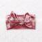 RTS  Toddler Girl Velvet Headband Bow Headband Baby Headwraps