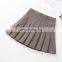 Plaid pleated girls spring skirt 2020 new ins super fire  a-line skirt high waist short skirt pants