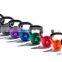 High Quality Rainbow Color Competition Price Dipped Kettlebell