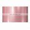 6mm oxidized sandblasted anodized rose gold aluminum sheet manufacturer