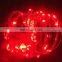 Battery LED String Light Christmas Outdoor Waterproof RGB Fairy Light Timer with Remote Color Changing