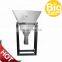Stainless Steel V-FUNNEL Test Apparatus for Self Compacted Concrete