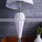 Unique new design creative relief custom hotel bedside decoration nordic table lamps for home decor