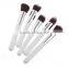 China Custom Made Makeup Brushes White Makeup Brushes Luxury Gold Makeup Brushes