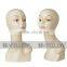 Cheap head mannequin female realist display hair mannequin H1099