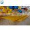 Customized Inflatable Banana Boat Tube Water Tubes,Four Person Inflatable Boat For Lake