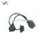 OBD2 Male to Dual Female Y Cable Extension Cable for Diagnostic OBD II 1ft
