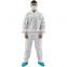 disposable Microporous coverall boiler suit PPE asbestos removal suits EN14126