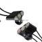 Hot sale motorcycle handlebar mount CNC aluminium alloy 3 LED indicator light push button headlight switch