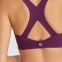 Ladies' santoni seamless knit quick dry & wicking cross back high support sports bra.