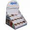 Supermarket advertising cardboard display boxes
