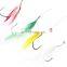5pcs sabiki herring  Sea Boat Fishing sabiki rig fishing lure with swivel snap