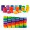 Kids Wooden Toys Rainbow Block Loose Parts Mushroom Honeycomb Droplets Tree Cones Cones Creative Building Blocks For Children