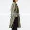 New Fashion Styles OEM Logo  Winter Micro Polar Fleece Jacket With Hooded  Men's Long Jacket