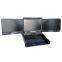 Server Rack mount Monitor with Keyboard and Double or Triple Drawer LCD Display