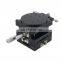 100*100MM LT100-L-2 XYZR Axis Manual Linear Stage Manual Sliding Table Platform Translation Stage