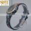 montre silicone watch Floral pattern sunray dial elegant antique watch