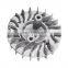 Производитель по стандарту TS16949. Кustom Aluminum Die Casting магнитный ротор двигателя стиральной машины