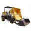 4 Wheel Drive Mini Dumper Mini Utility Truck Yellow Garbage Truck For Europe Market