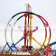 Carnival thrilling equipment 360 degree ferris wheel ring car ride for sale