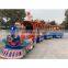 Commercial children track electric kids train ride electric mini train