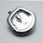 Zinc Alloy Silver Truck Door Lock T-Type Fishtail Lock Black Paddle Lock