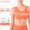 New Mesh Double Strap Women Sports Bra Recycle Fabric One Shoulder Sports Bra Support OEM