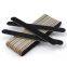 Eco Wooden Nail File Lightweight Super Thin Nail Files 100/180 Grit Corse Soft Sided Nail Art Tools