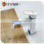 Environmentally friendly hydroelectric power, LED Thermostatic, Hot and cold taps