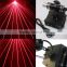 head moving dmx control dj lighting red dot laser projector