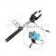 Factory Direct Sale cable take pole custom selfie stick extendable monopod